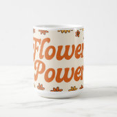 Flower Power Retro Mug – 70s Style Coffee Cup  Koffiemok (Center)