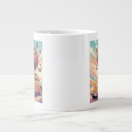 Flower Power Ride Mug Grote Koffiekop