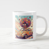 Flower Power Ride Mug Grote Koffiekop (Rechts)