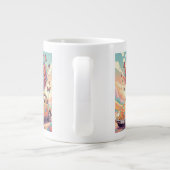 Flower Power Ride Mug Grote Koffiekop (Achterkant)