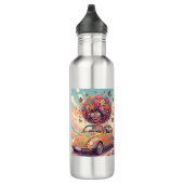Flower Power Ride Water Bottle Waterfles (Rechts)
