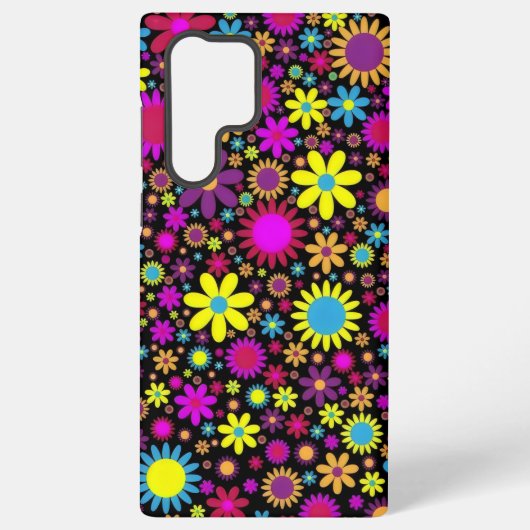 Flower Power Samsung Galaxy Hoesje (Achterkant)
