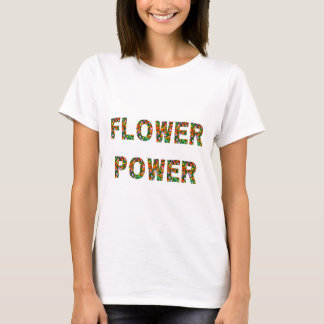 Flower Power Short Sleeve Basic T-shirt