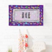 Flower Power Shower - kleurpatroon 1 Spandoek (Insitu)