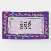 Flower Power Shower - kleurpatroon 1 Spandoek (Horizontaal)