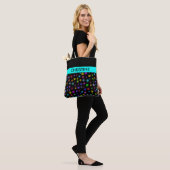 Flower Power Shower - kleurpatroon 1 Tote Bag (Op model)