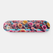 Flower Power Shred Skateboard (Horizontaal)