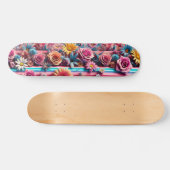 Flower Power Shred Skateboard (Horizontaal)