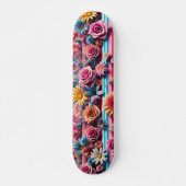 Flower Power Shred Skateboard (Voorkant)