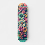 Flower Power Shred Skateboard (Voorkant)