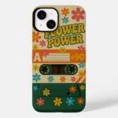 Flower Power Sixties Apple iPhone 14 Case (Achterkant)