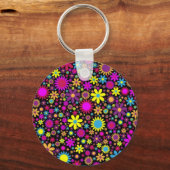 Flower Power Sleutelhanger (Voorkant)