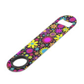 Flower Power Speed Flessenopener (Voorkant Gekanteld)