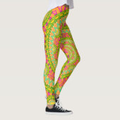 Flower Power Spiraal ZONNIG Leggings (Rechts)