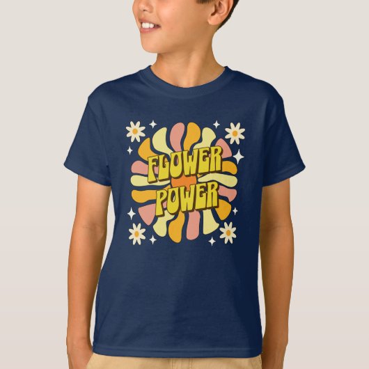 Flower Power T-shirt (Voorkant)