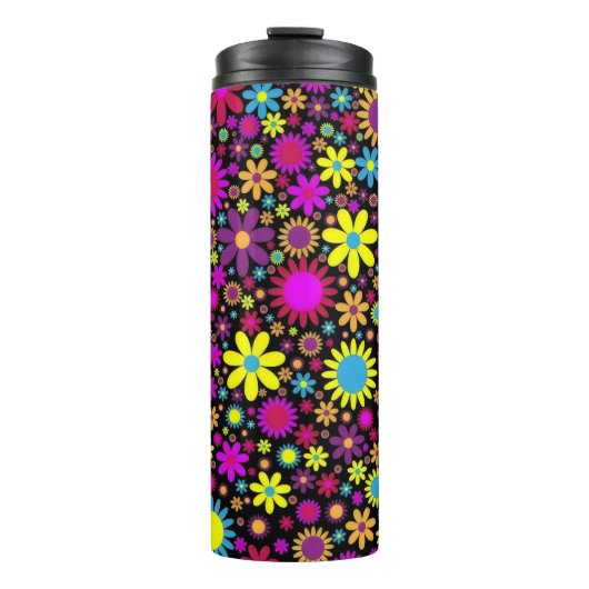 Flower Power Thermosbeker (Voorkant)