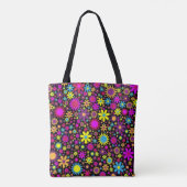 Flower Power Tote Bag (Achterkant)