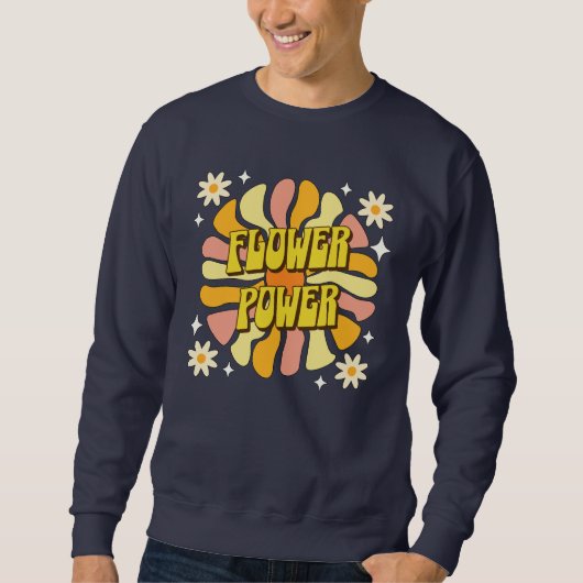 Flower Power Trui (Voorkant)