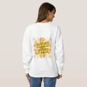 Flower Power Trui (Achterkant volledig)