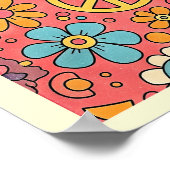 Flower Power V14 Poster (Hoek)