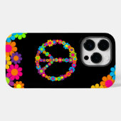 Flower Power Vrede Case-Mate iPhone Case (Achterkant (horizontaal))