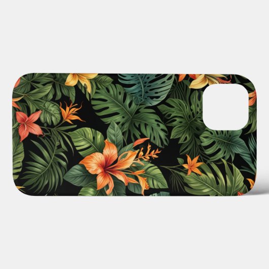 Flower Print telefoonhoesje Case-Mate iPhone Case (Achterkant (horizontaal))