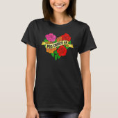 Flower Prochoice Af Reproductive Rights T-shirt (Voorkant)