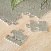 Flower Puzzle beroemd gemaakt door Amilia Legpuzzel (Zijkant)