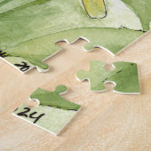 flower puzzle legpuzzel (Zijkant)