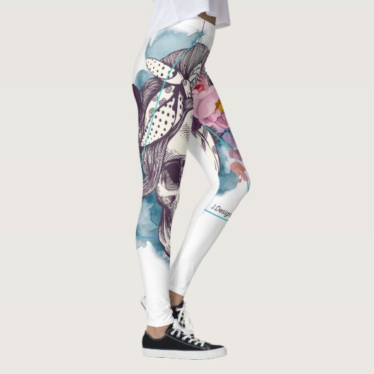 flower pwr collec leggings (Rechts)