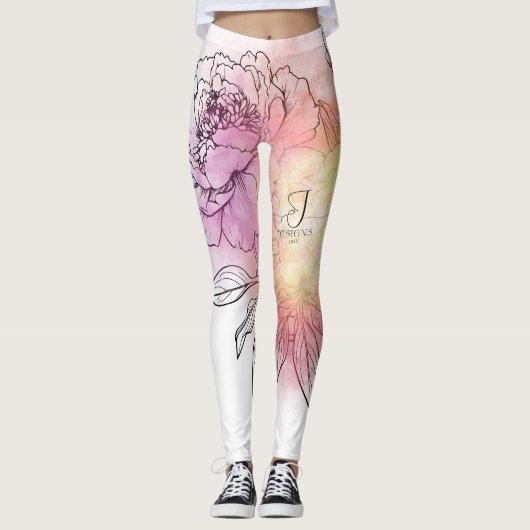 flower pwr collec leggings (Voorkant)