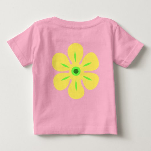 Flower Rain Peuters & Baby's T-shirts (Achterkant)