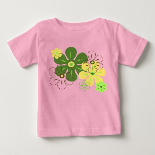 Flower Rain Peuters & Baby's T-shirts (Voorkant)