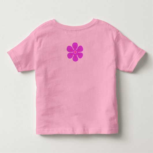 Flower Rain Peuters & Baby's T-shirts (Achterkant)