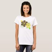Flower Rain Tropical Gal's T-shirts (Voorkant volledig)