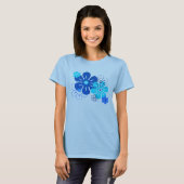Flower Rain Tropical Gal's T-shirts (Voorkant volledig)