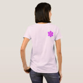 Flower Rain Tropical Gal's T-shirts (Achterkant volledig)