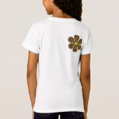 Flower Rain Tropical Girl's T-shirts (Achterkant)