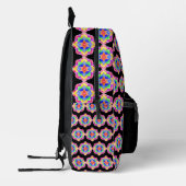 Flower Rainbow mandala schooltas Bedrukte Rugzak (Links)