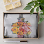 Flower Raindrops2 Tissuepapier (Geschenk)