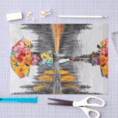 Flower Raindrops2 Tissuepapier (Craft)