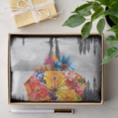 Flower Raindrops5 Tissuepapier (Geschenk)