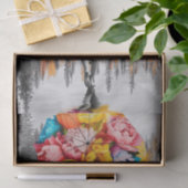 Flower Raindrops9 Tissuepapier (Geschenk)