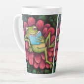 Flower Recliner latte mug Mok (Linkerhoek)