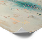 Flower Retro 80s & 90s Nostalgia Poster  (Hoek)