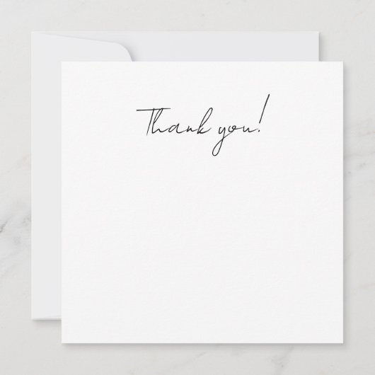 Flower Ring Bedankkaart (Achterkant)