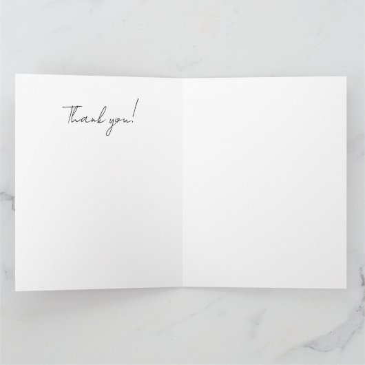 Flower Ring Bedankkaart (Binnen)