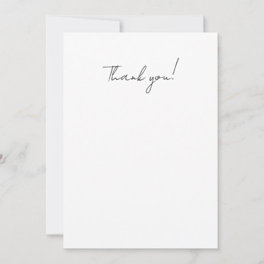 Flower Ring Bedankkaart (Achterkant)