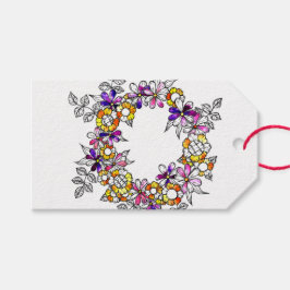 Flower Ring Cadeaulabel