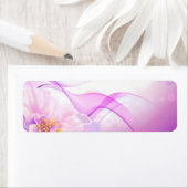 Flower-roze-Background-Vector-Art DIGITAL REALISME Etiket (Insitu)